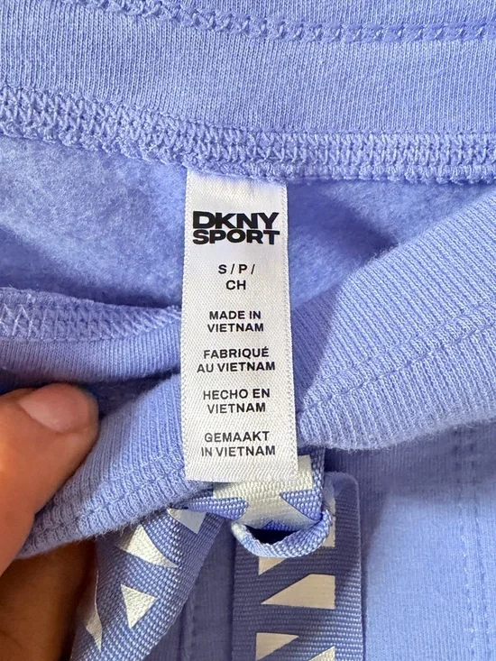 DKNY Periwinkle Zip-Up Hoodie set pants and sweater - Picture 9 of 9